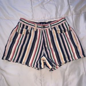 SOLD Gap Striped Shorts